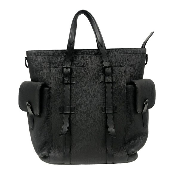Louis Vuitton Christopher Black Leather tote - Picture 1 of 10